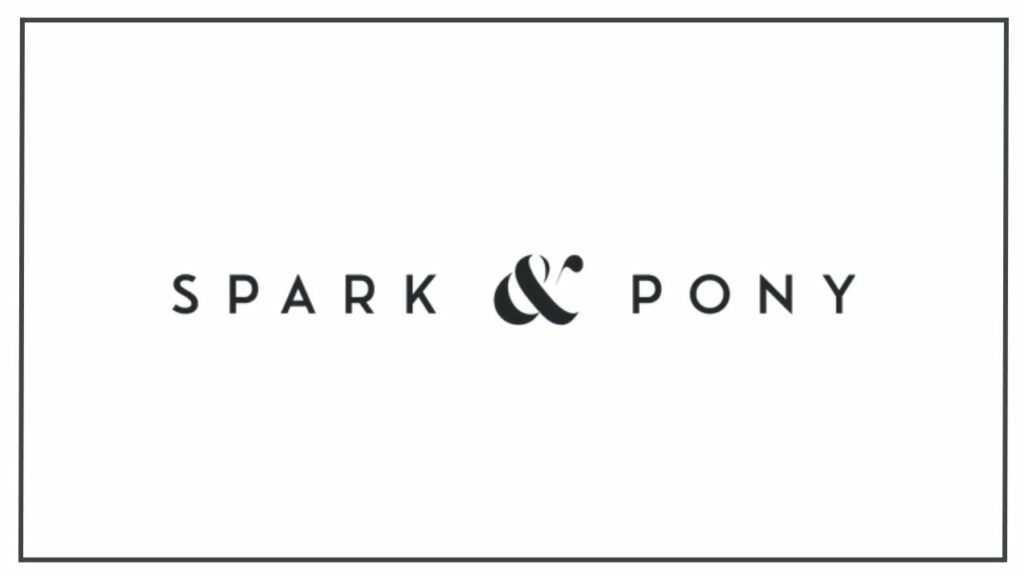 Spark & Pony Creative homepage