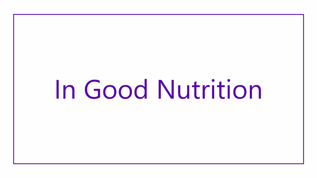 in-good-nutrition