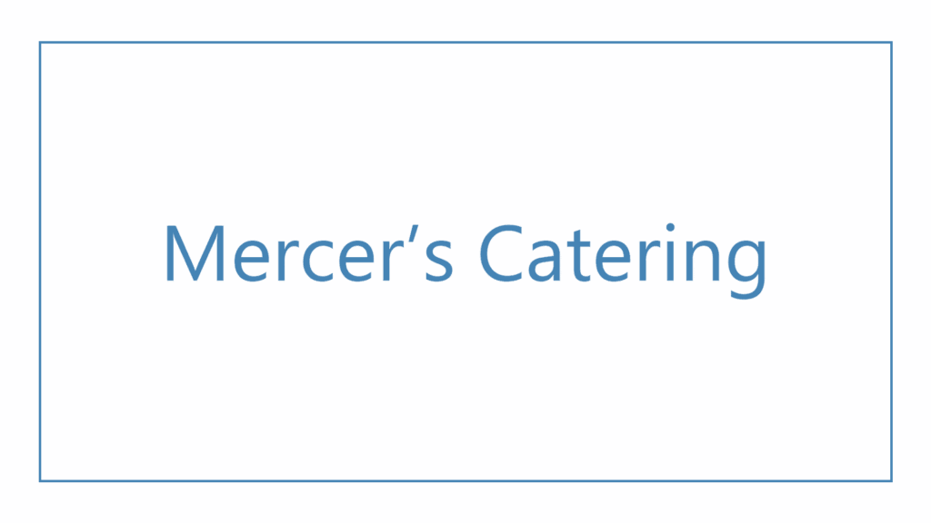 mercer-s-catering